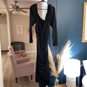 Plus Size Women’s Midi Party Dress